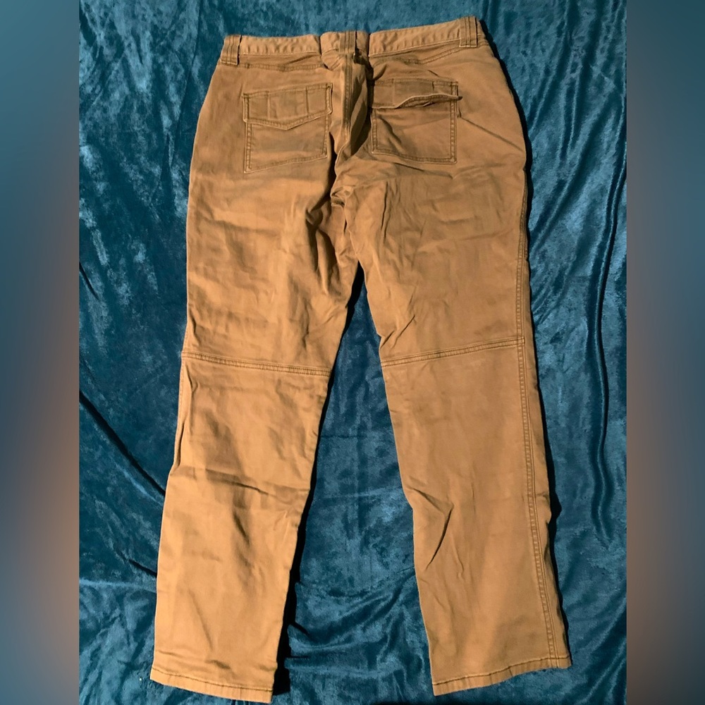 anne taylor loft tan pants low rise